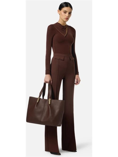 Double crepes trousers ELISABETTA FRANCHI | PA12156E2.EA3